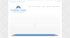 Desktop Screenshot of carlislecrest.com